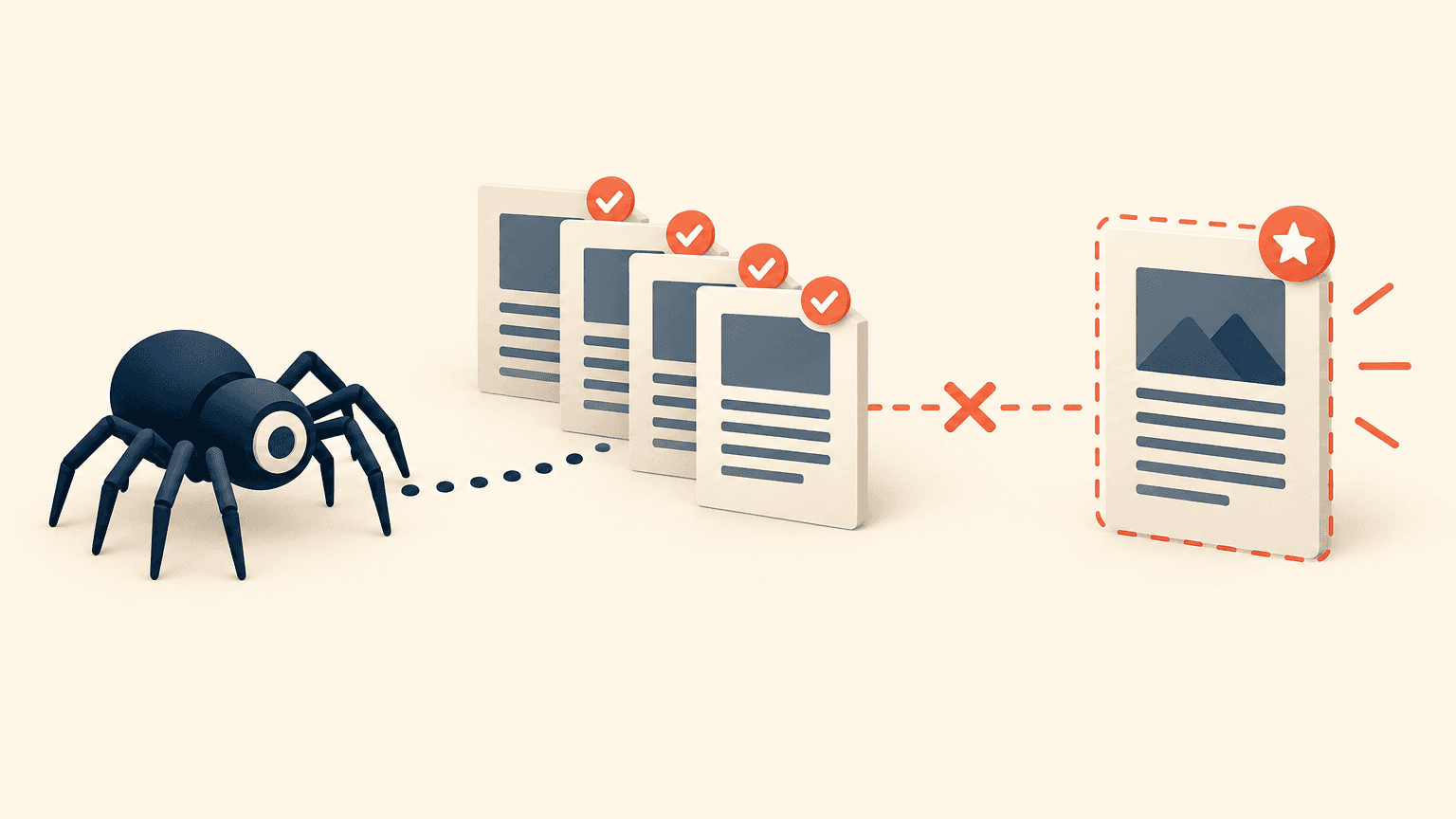 Find valuable pages with no observed crawl