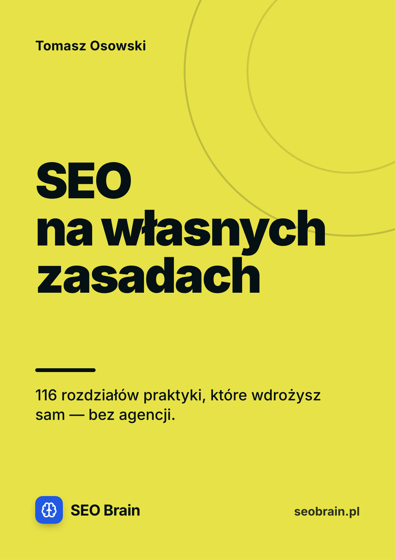 Okładka książki „SEO na własnych zasadach” Tomasza Osowskiego