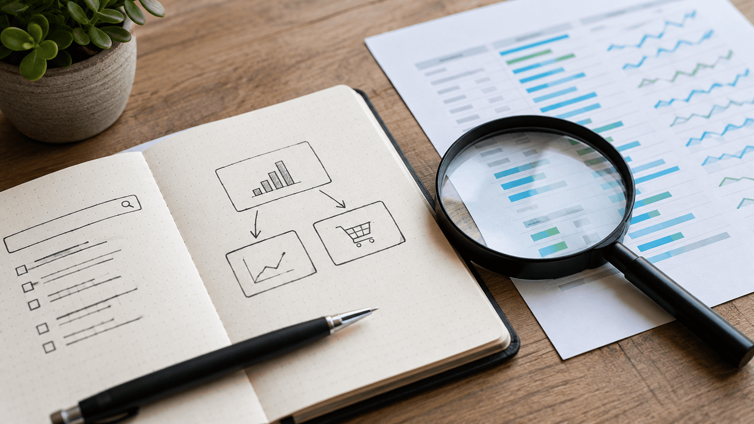 3. Połącz Search Console z analityką sklepu na poziomie stron